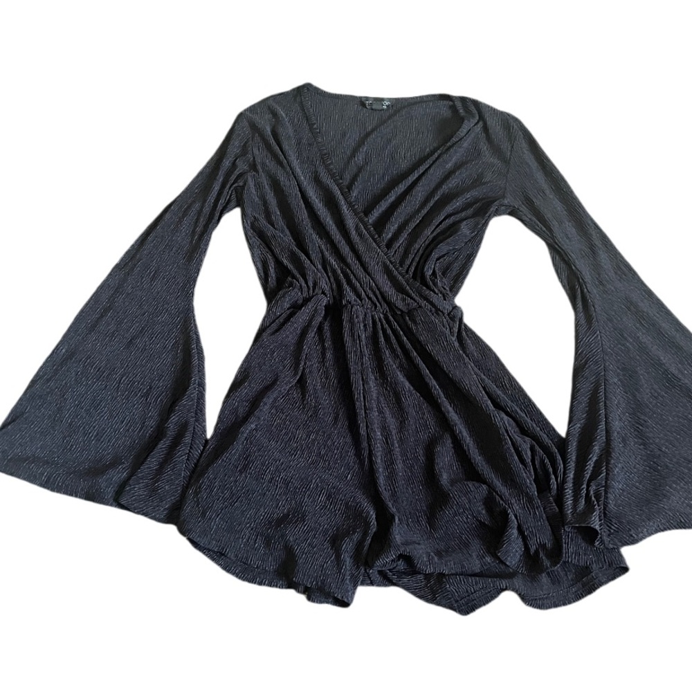 Topshop Bell Sleeve Romper